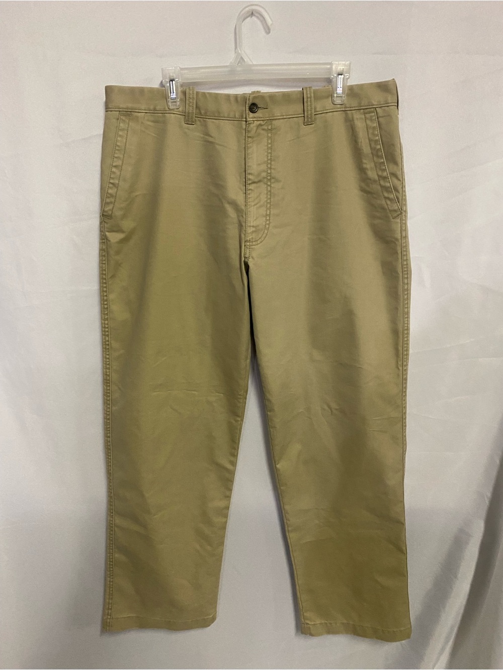 St John’s Bay Men's Classic Straight Chino Pants - Khaki